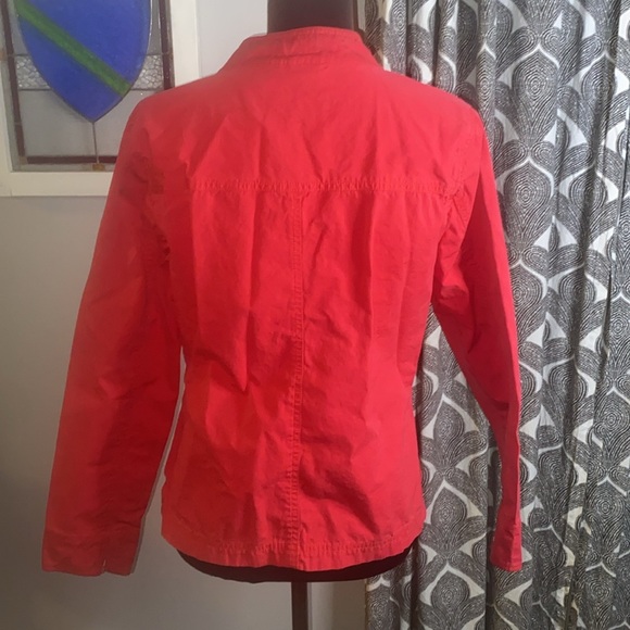 Longaberger 100% cotton grommet jacket - Picture 5 of 9